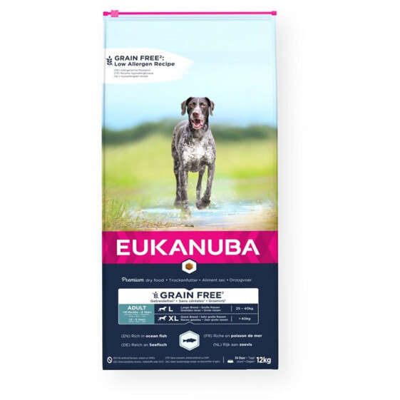 EUKANUBA Grain free large breed 12 kg dog food