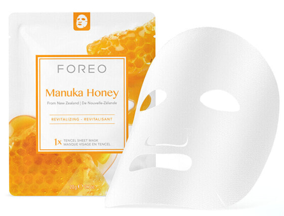 Revitalizing Cloth Mask for Mature Skin Manuka Honey ( Revita lizing Sheet Mask) 3 x 20 g