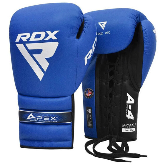 RDX SPORTS Pro Training Apex A4 artificial leather boxing gloves