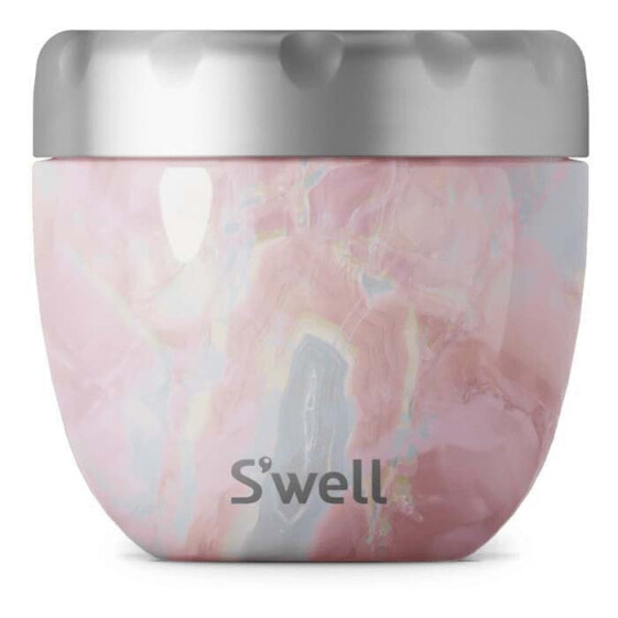 SWELL Geode Rose Eats 2 in 1 Food Bowl