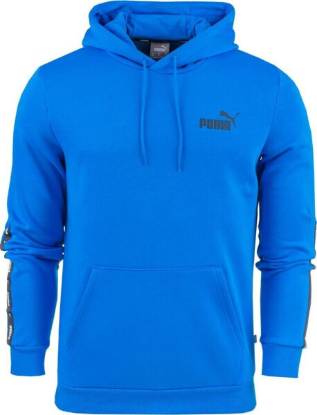 Puma Bluza męska Puma ESS Tape Hoodie FL niebieska 849040 47 S