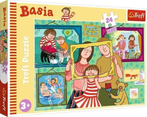 Trefl Puzzle 24 Maxi Basia i jej dzień TREFL