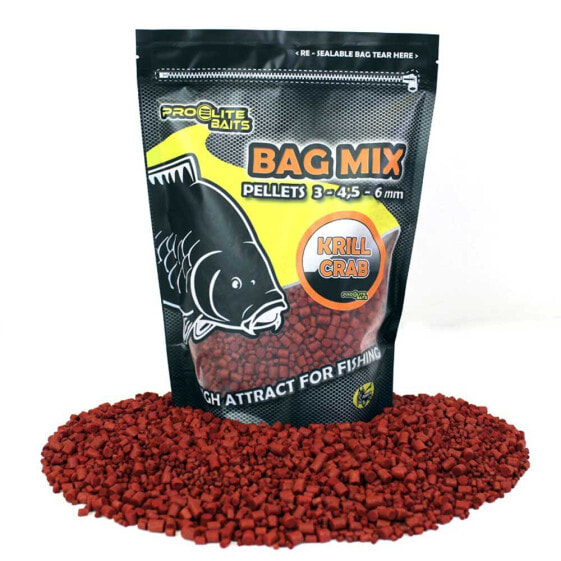 PRO ELITE BAITS Mix Krill&Crab Pellets 800g