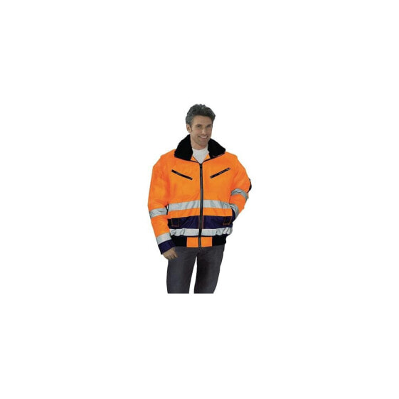 Prevent Warnschutz-Pilotenjacke Größe XXL orange/marine