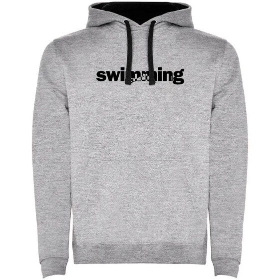 KRUSKIS Word Swimming Two-Colour hoodie