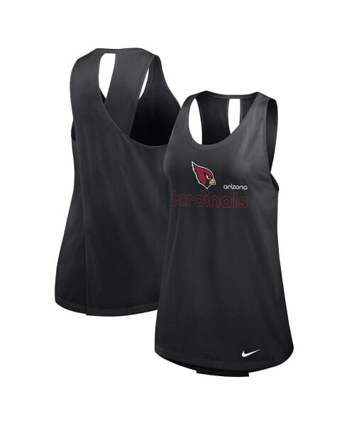 Women's Black Arizona Cardinals Performance Tank Top