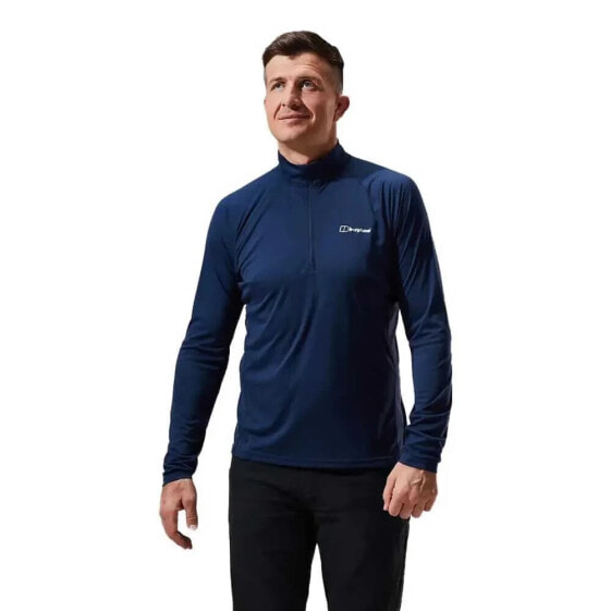 BERGHAUS Trailblaze Tech half zip long sleeve T-shirt