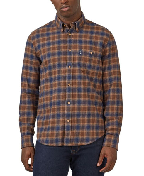 Men's Brushed Ombre Check Shirt