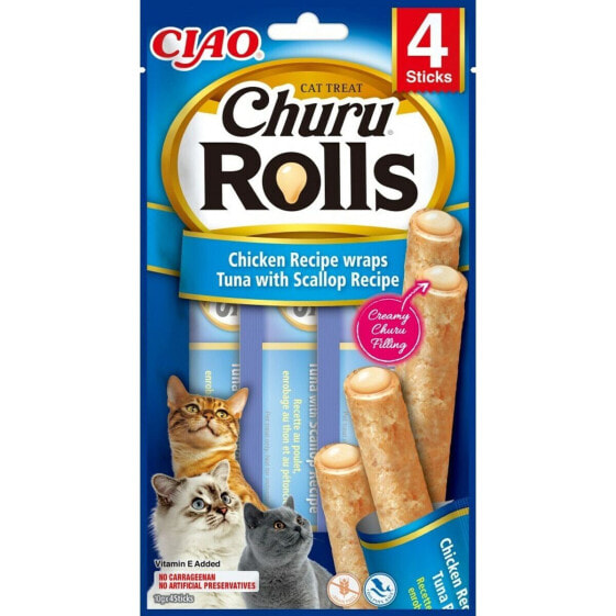 Snack for Cats Inaba EU732 Курица Тунец Рыба 4 x 10 g