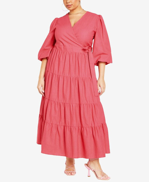 Plus Size English Rose Dress