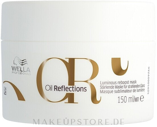 Pflegende Maske für strahlendes und glattes Haar - Wella Professionals Oil Reflections Luminous Reboost Mask 150 ml