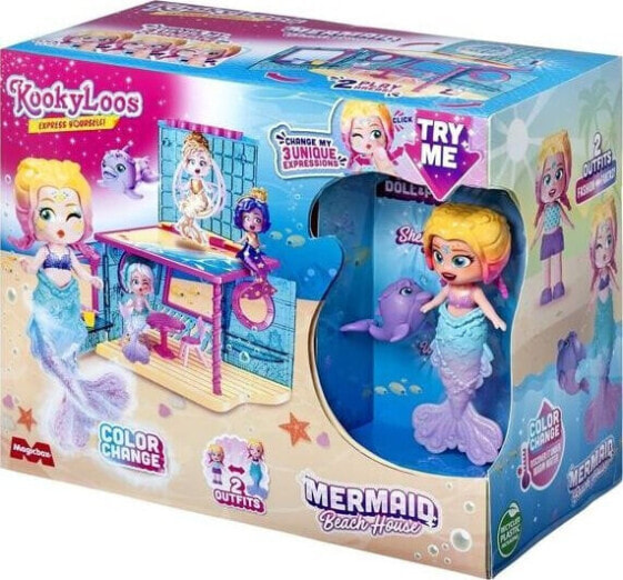 Magic Box KOOKYLOOS Mermaid Beach House figurka, domek