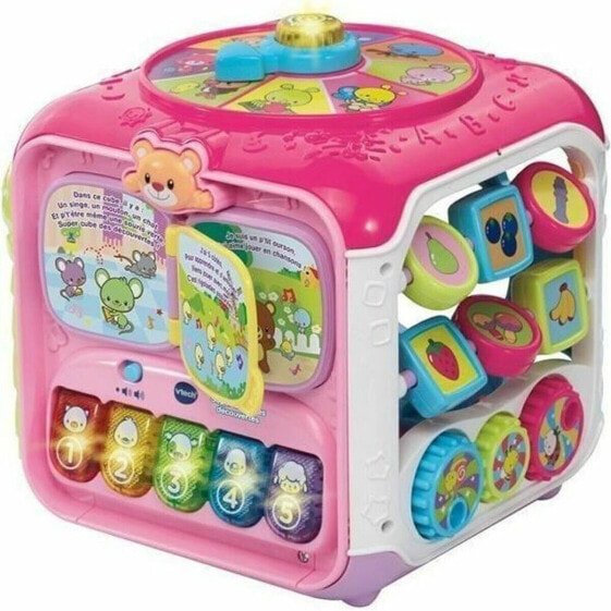 Образовательный набор Vtech Baby Super cube des découvertes rose