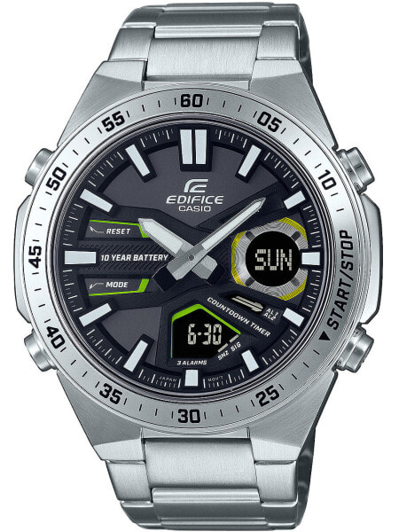 Casio EFV-C110D-1A3VEF Edifice Men`s 46mm 10ATM