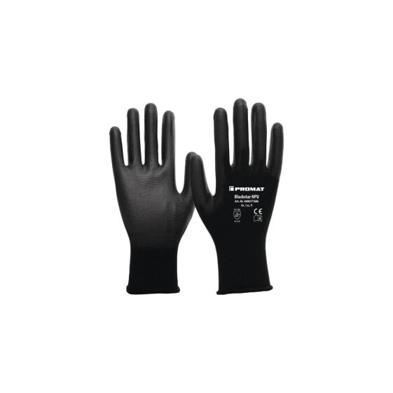 Promat Handschuhe Blackstar NPU Größe 8 (L) schwarz EN 388 PSA-Kategorie II , VE: 12 Paar