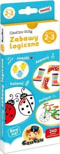 Bright Junior Media CzuCzu Uczy Zabawy logiczne dla dzieci od 2-3 lat