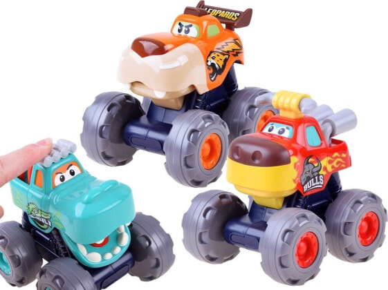 HOLA Autko Monster Trucks zestaw 3 pojazdy ZA3516