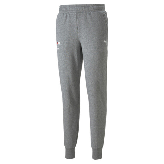 Puma Bmw Mms Essentials Pants Mens Grey Casual Athletic Bottoms 53624403