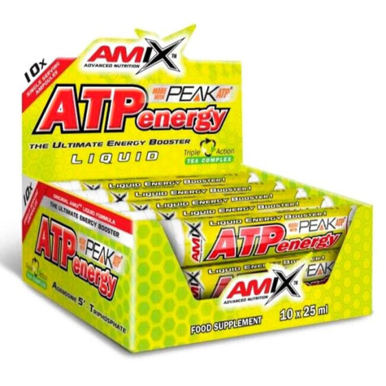 AMIX ATP Energy 25ml 10 Units Lemon Vials Box