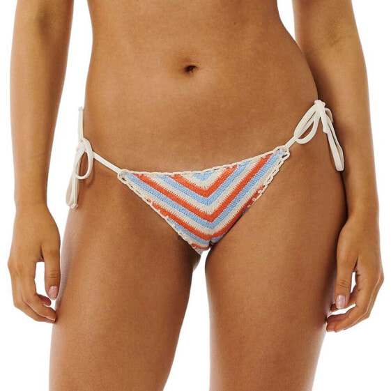 RIP CURL Santorini Crochet Tie Side Ski Bikini Bottom