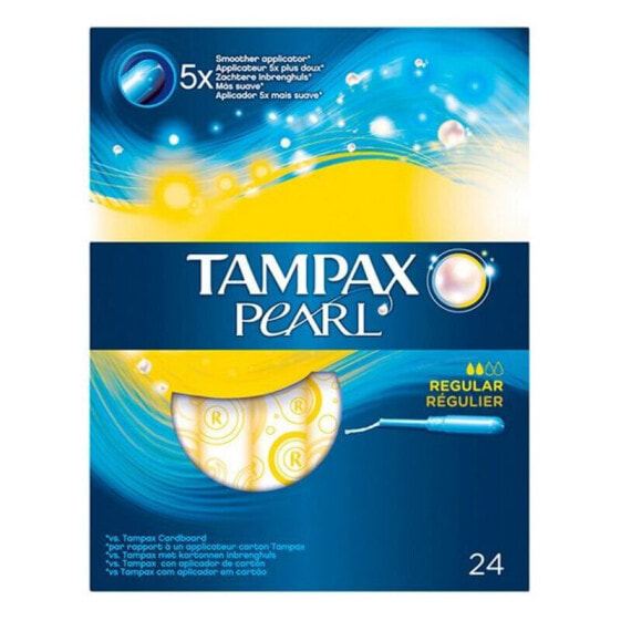 Упаковка тампонов Pearl Regular Tampax Tampax Pearl (24 uds) 24 uds