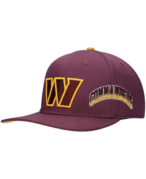 Men's Burgundy Washington Commanders Hometown Snapback Hat