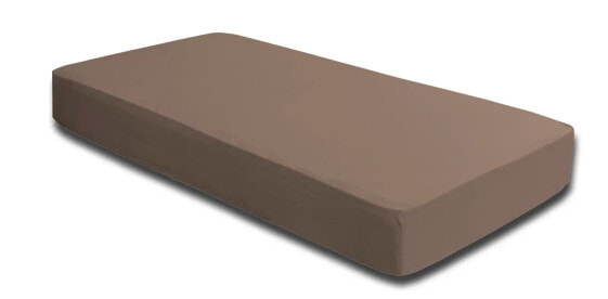 Spannbettlaken taupe 90-100x200 cm Heavy