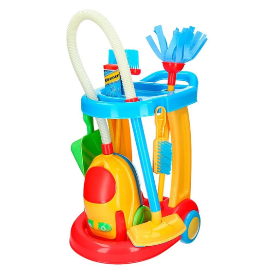 COLOR BABY My Cleaning Trolley With Vacuum Cleaner Simulation Game