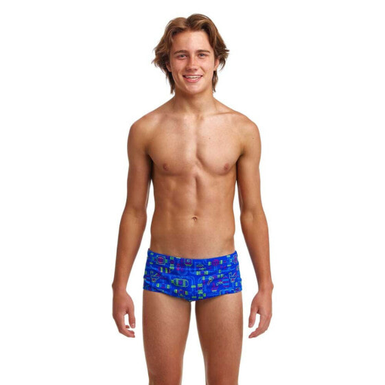 FUNKY TRUNKS Sidewinder Backed Up Swim Boxer