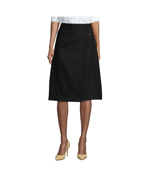 Women's School Uniform Solid A-line Skirt Below the Knee