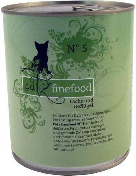 Catz Finefood N.05 Łosoś puszka 800g