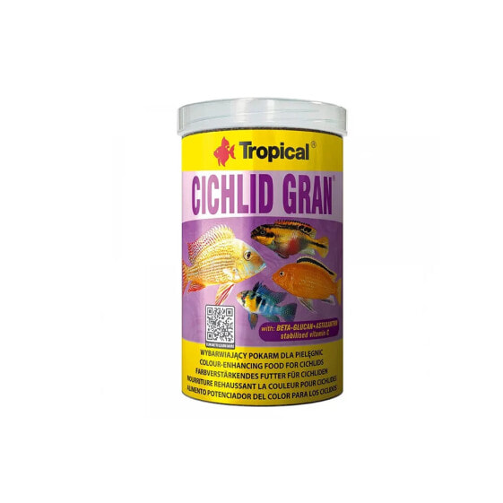 TROPICAL Cichlid Color Gran 1000ml fish food