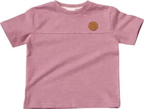 Anouk T-Shirt mit Badge, rosa, Gr. 104, 1 St