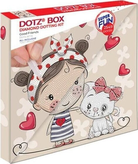 DIAMOND DOTZ DIAMOND DOTZ GOOD FRIENDS DOTZ BOX