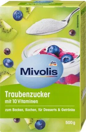 Traubenzucker, 10 Vitamine, 500 g