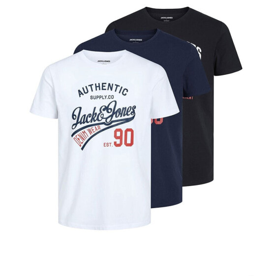 JACK & JONES Ethan short sleeve T-shirt 3 units