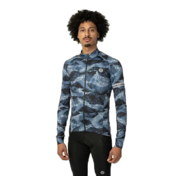 AGU Abstract Mountains Performance long sleeve jersey