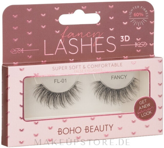 Künstliche Wimpern - Boho Beauty Fancy Lashes 3D FL-01 Fancy