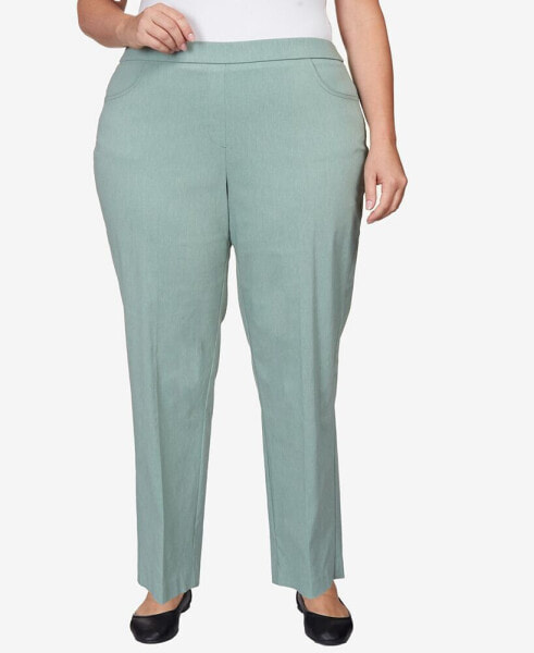 Plus Size St.Moritz Allure Fly Front Average Length Pants