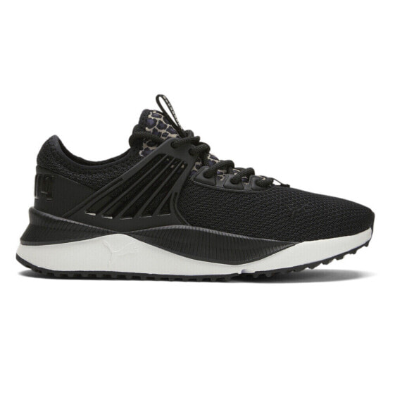 Puma Pacer Future Leo Lace Up Womens Black Sneakers Casual Shoes 38820001