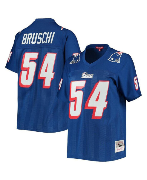 Women's Tedy Bruschi Royal New England Patriots Legacy Replica Player Jersey