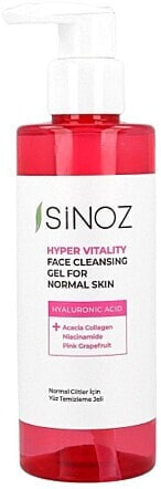 Gesichtsreinigungsgel für normale Haut - Sinoz Hyper Vitality Face Cleansing Gel for Normal Skin 200 ml