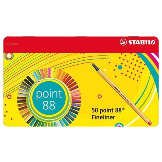 STABILO Point 88 metal marker pen 50 units