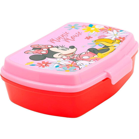 STOR Minnie Sandwich Sandwich Box Rectangular Lunch Box