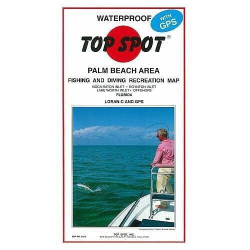 Top Spot Fishing Map N213, Palm Beach