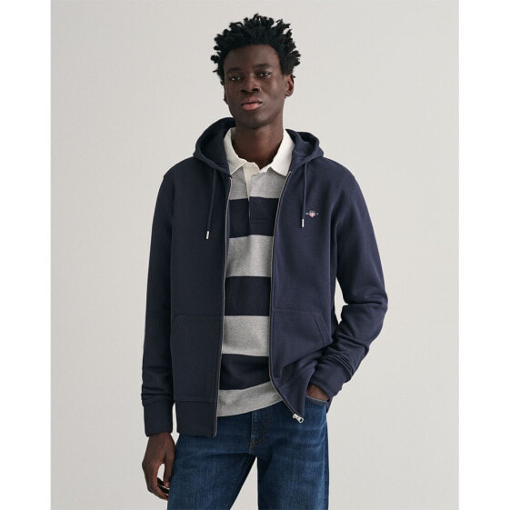 GANT Reg Shield full zip sweatshirt