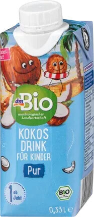 Kokosdrink Pur ab 1 Jahr, 330 ml