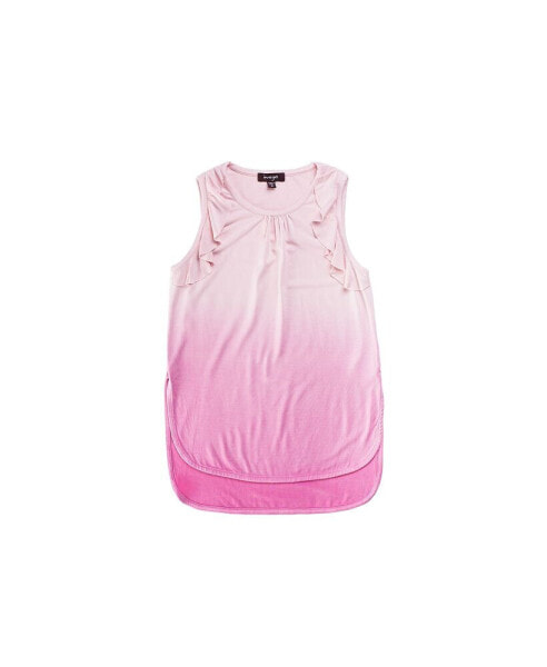 Little Girls Betty Peony Ombre Jersey Tunic