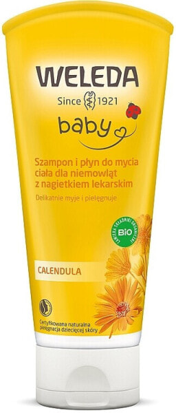 Shampoo und Duschgel mit Ringelblume für Babys und Kinder