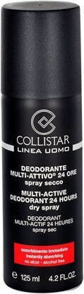 Collistar Uomo Active Deodorant Spray Стойкий мужской дезодорант-спрей  без спирта 125 мл